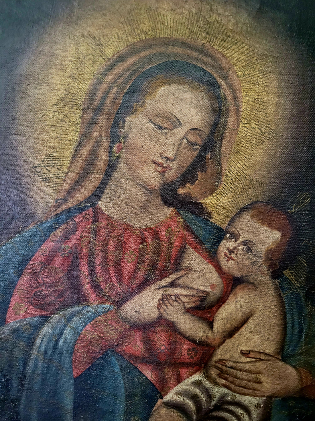 Oleo Virgen de la Leche